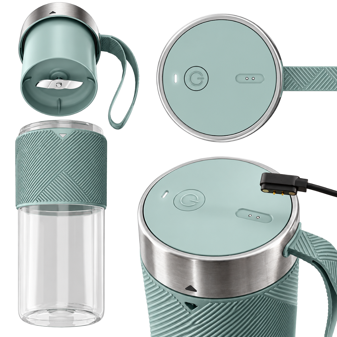MOULINEX BLENDER PORTABLE ON THE GO BLUE